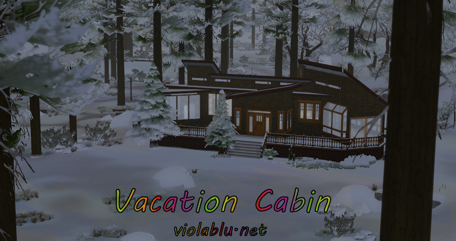 B&B Vacation Cabin for Sims 4