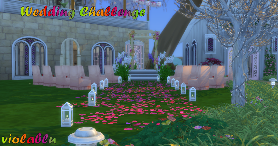 Wedding Destination Challenge for Sims 4