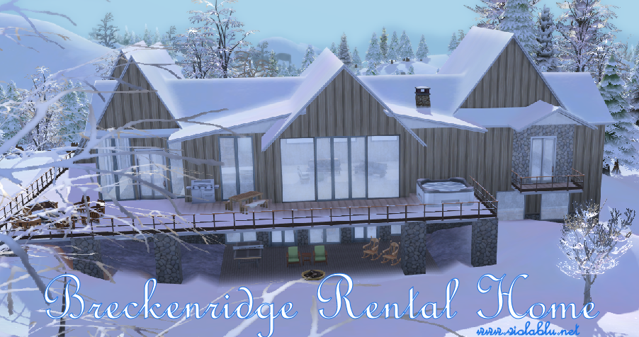 Breckenridge Point House for SIms 4