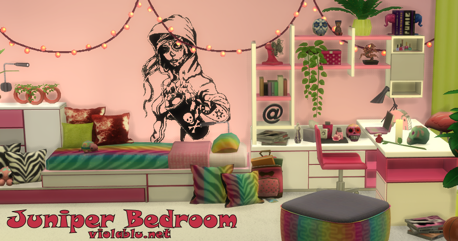 Viola's Juniper Bedroom Recolors for The Sims 4