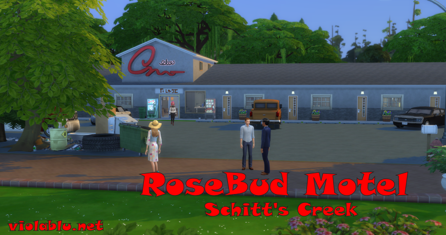 RoseBud Motel Schitt's Creek for The Sims 4