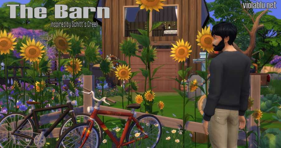 The Barn Inspired by Schitt's Creek, for Sims 4