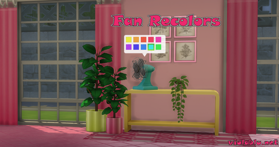 Fan Recolors for The Sims 4