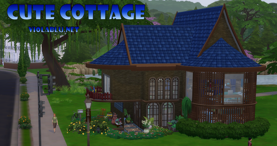 Cute Cottage for Sims 4