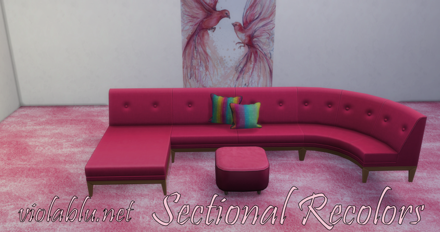 Smooth Sectional Recolors for Sims 4