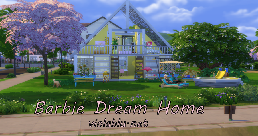 Barbie Dream Home for Sims 4