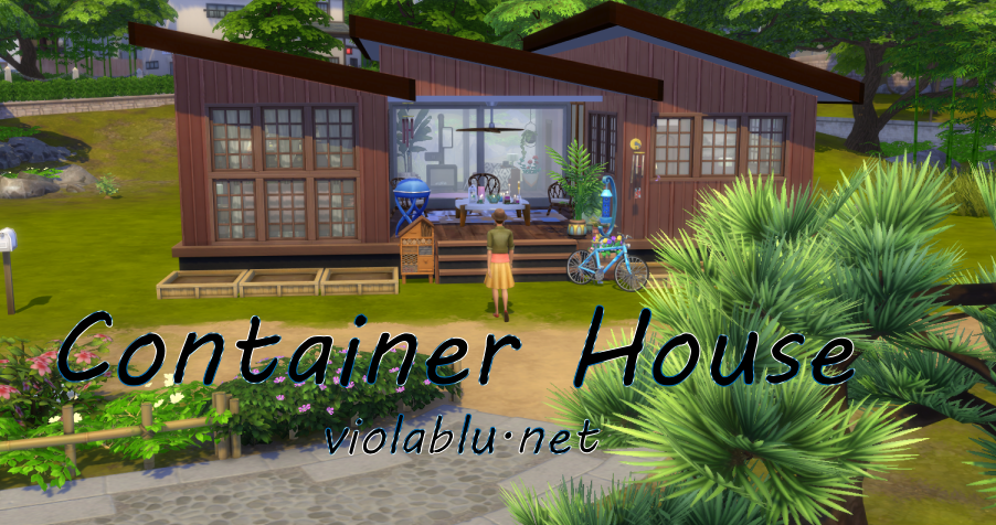 Container House 3 for Sims 4