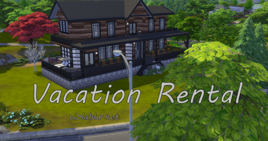 Vacation Rental for Sims 4