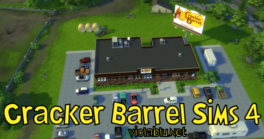 Cracker Barrel for Sims 4