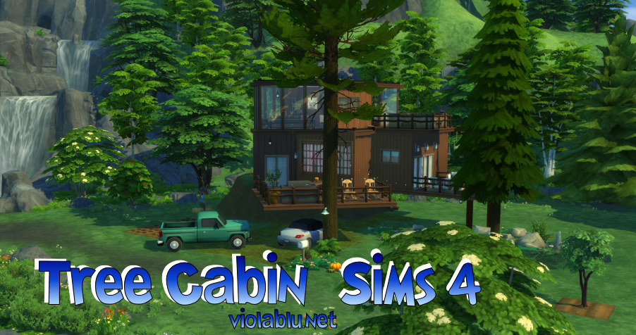 Tree Cabin for Sims 4