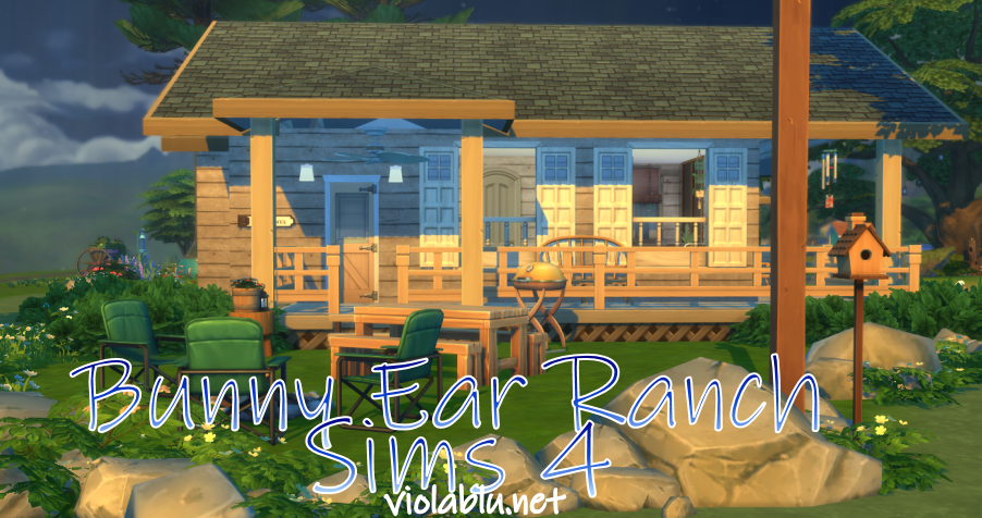 Bunny Ear Ranch for Sims 4 Speed Build and Download