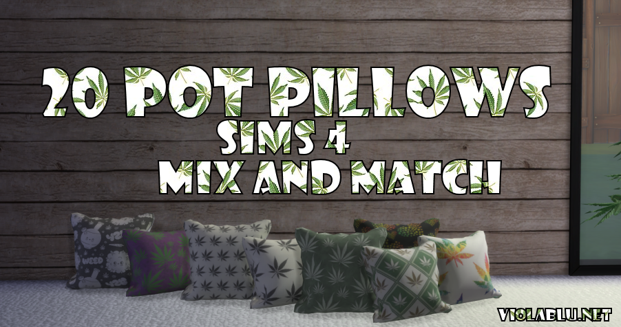 Pot Pillows for Sims 4