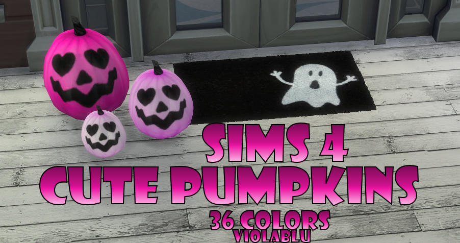 Cute Pumpkins for Sims 4