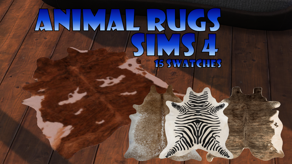 Sims 4 Animal Rugs